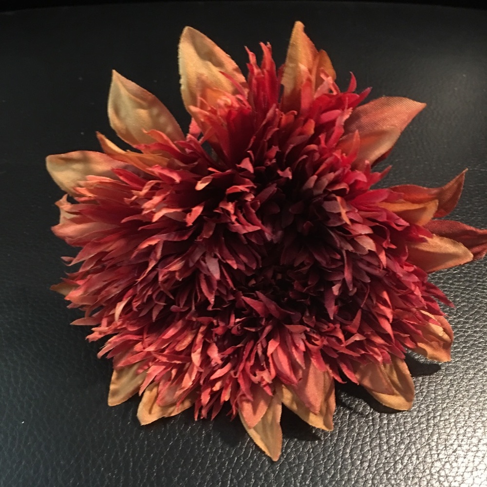 Pier 1 Faux Flower Napkin Ring Set